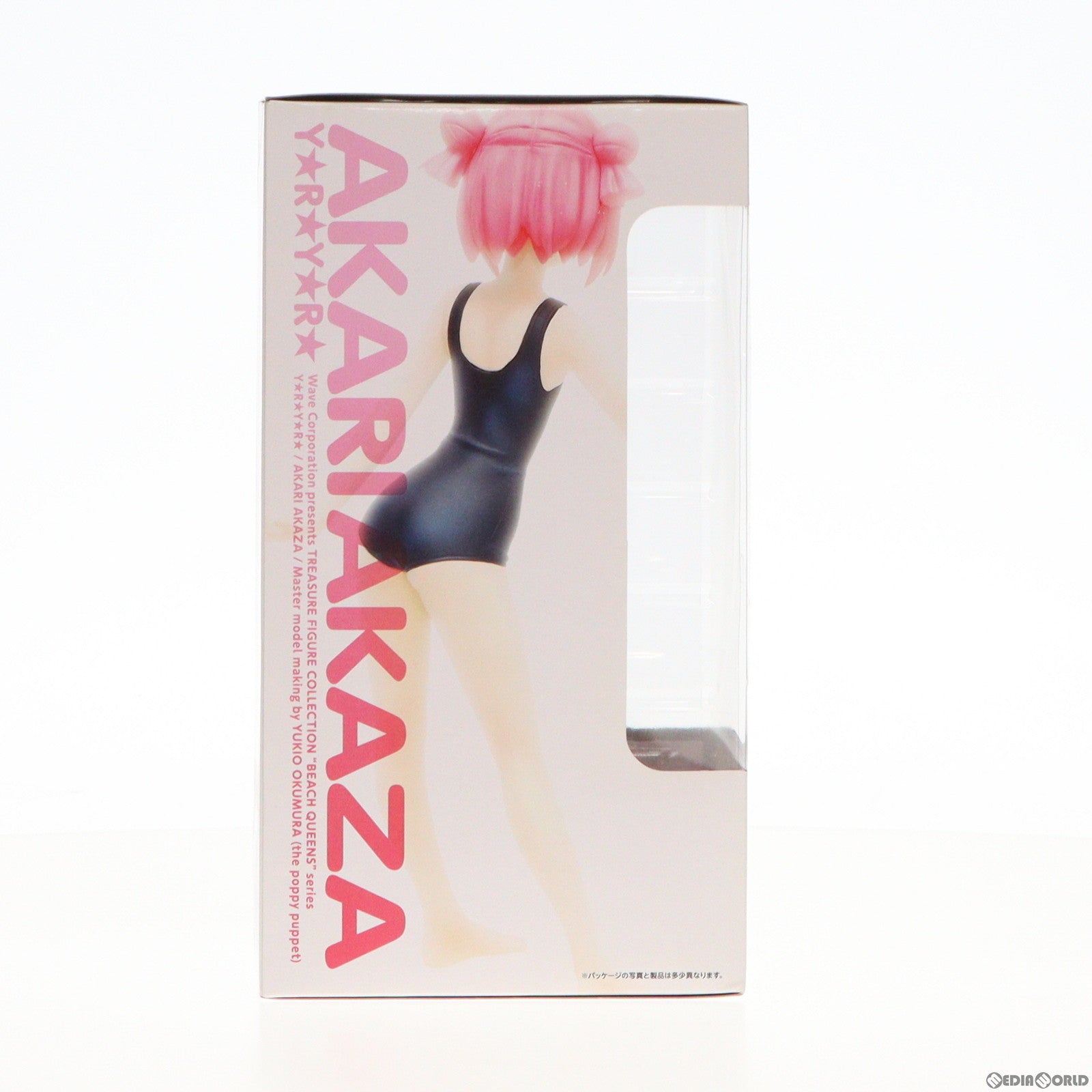 【中古即納】[FIG] BEACH QUEENS(ビーチクイーンズ) 赤座 あかり(あかざあかり) ゆるゆり 1/10 完成品 フィギュア(NF-200) ウェーブ(WAVE)(20120831)