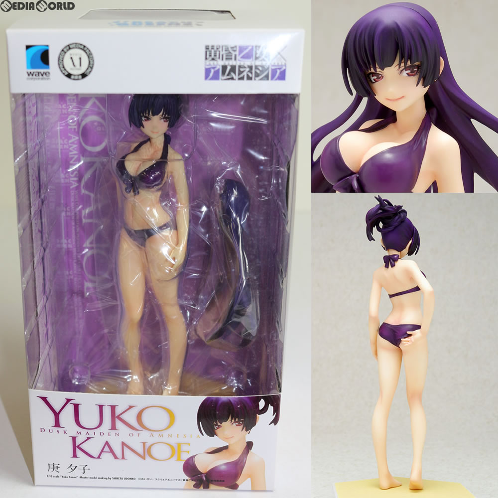 【中古即納】[FIG] BEACH QUEENS(ビーチクイーンズ) 庚 夕子(かのえゆうこ) 黄昏乙女×アムネジア 1/10 完成品 フィギュア ウェーブ(WAVE)(20130131)