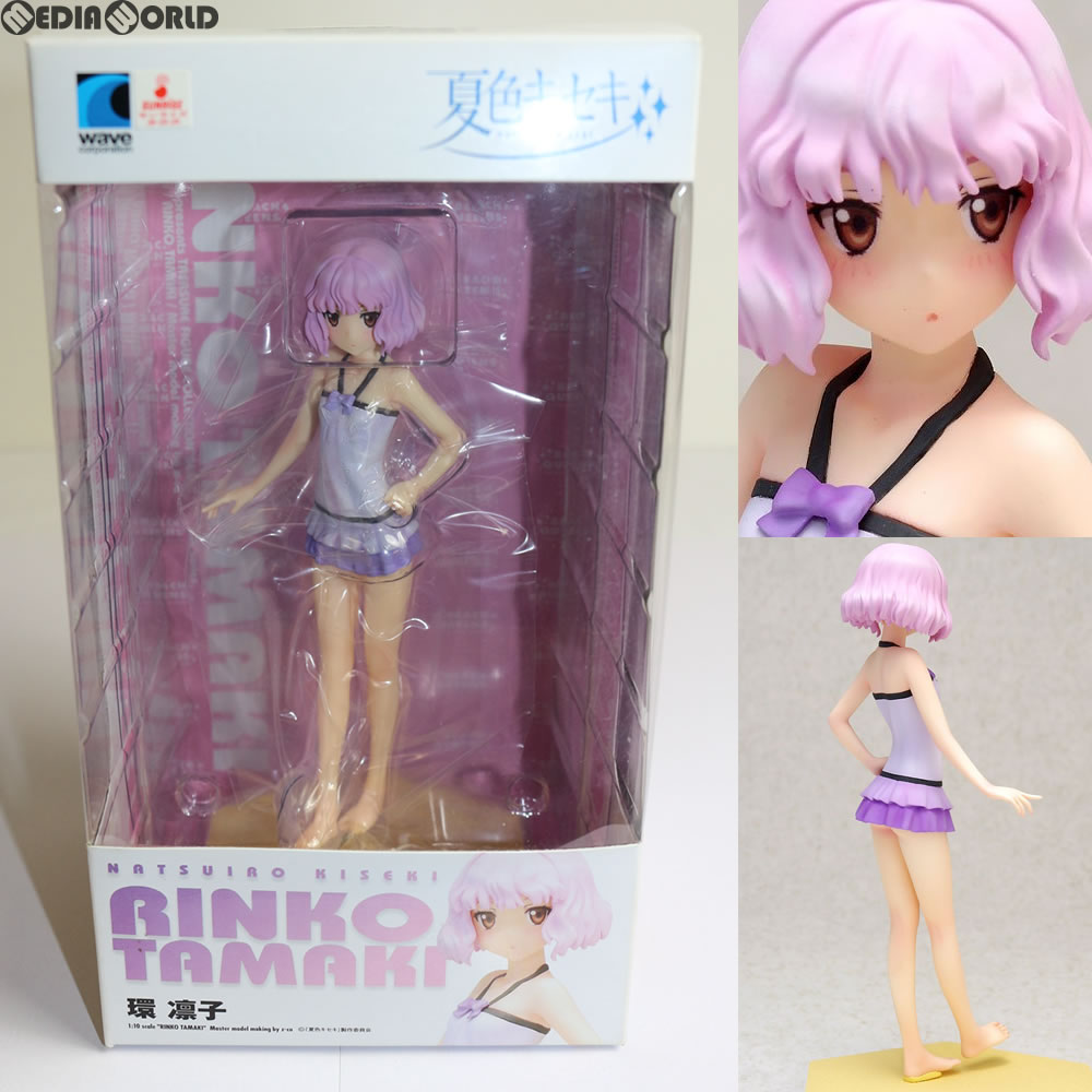 【中古即納】[FIG] BEACH QUEENS(ビーチクイーンズ) 環凛子(たまきりんこ) 夏色キセキ 1/10 完成品 フィギュア(NF-232) ウェーブ(WAVE)(20130419)
