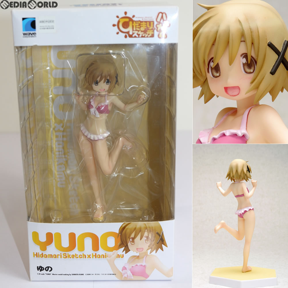 【中古即納】[FIG] BEACH QUEENS(ビーチクイーンズ) ゆの ひだまりスケッチ×ハニカム 1/10 完成品 フィギュア(NF-241) ウェーブ(WAVE)(20130901)