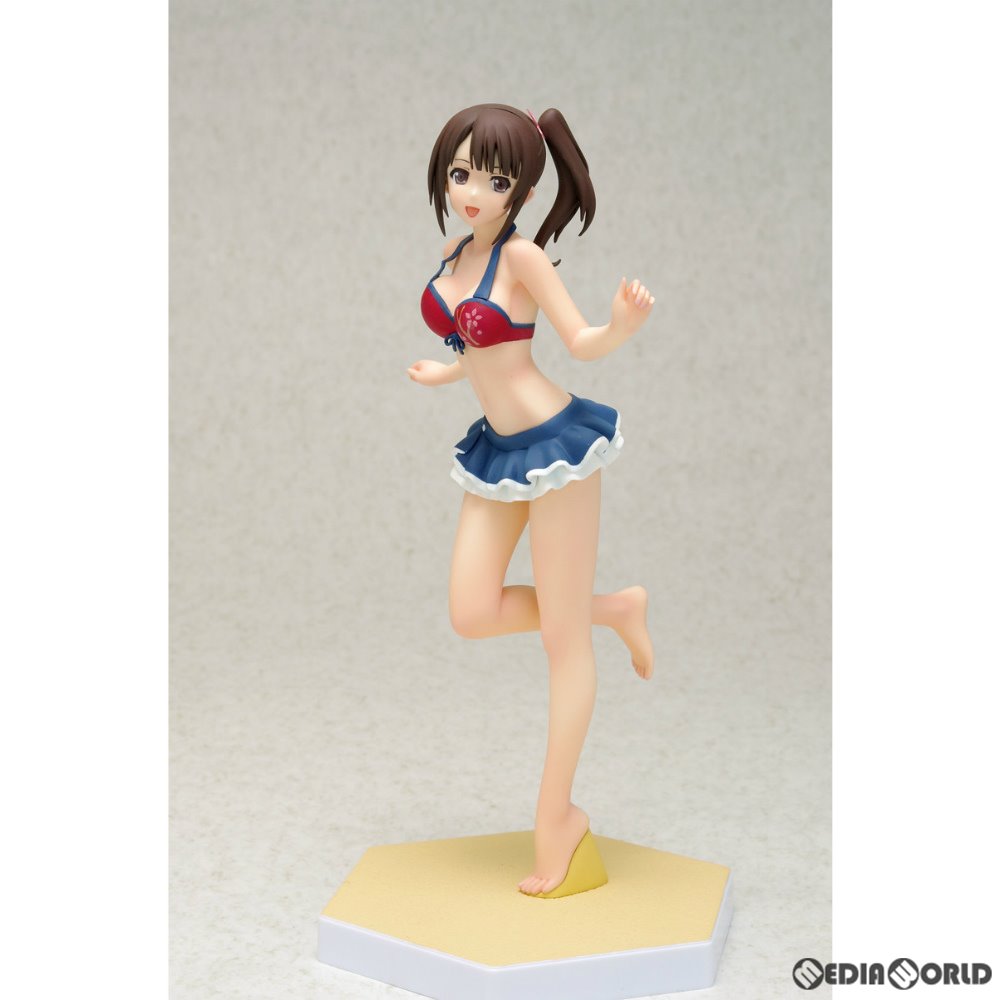 【中古即納】[FIG] BEACH QUEENS(ビーチクイーンズ) 沖田紗羽(おきたさわ) TARI TARI(タリタリ) 1/10 完成品 フィギュア(NF-251) ウェーブ(WAVE)(20130929)