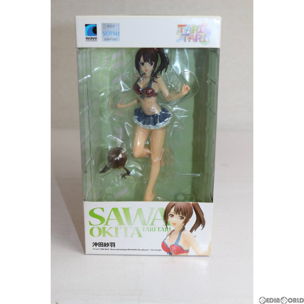 【中古即納】[FIG] BEACH QUEENS(ビーチクイーンズ) 沖田紗羽(おきたさわ) TARI TARI(タリタリ) 1/10 完成品 フィギュア(NF-251) ウェーブ(WAVE)(20130929)