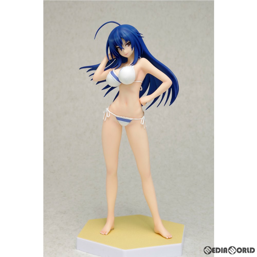 【中古即納】[FIG] BEACH QUEENS(ビーチクイーンズ) 黒神 めだか(くろかみめだか) めだかボックス 1/10 完成品 フィギュア ウェーブ(WAVE)(20131006)