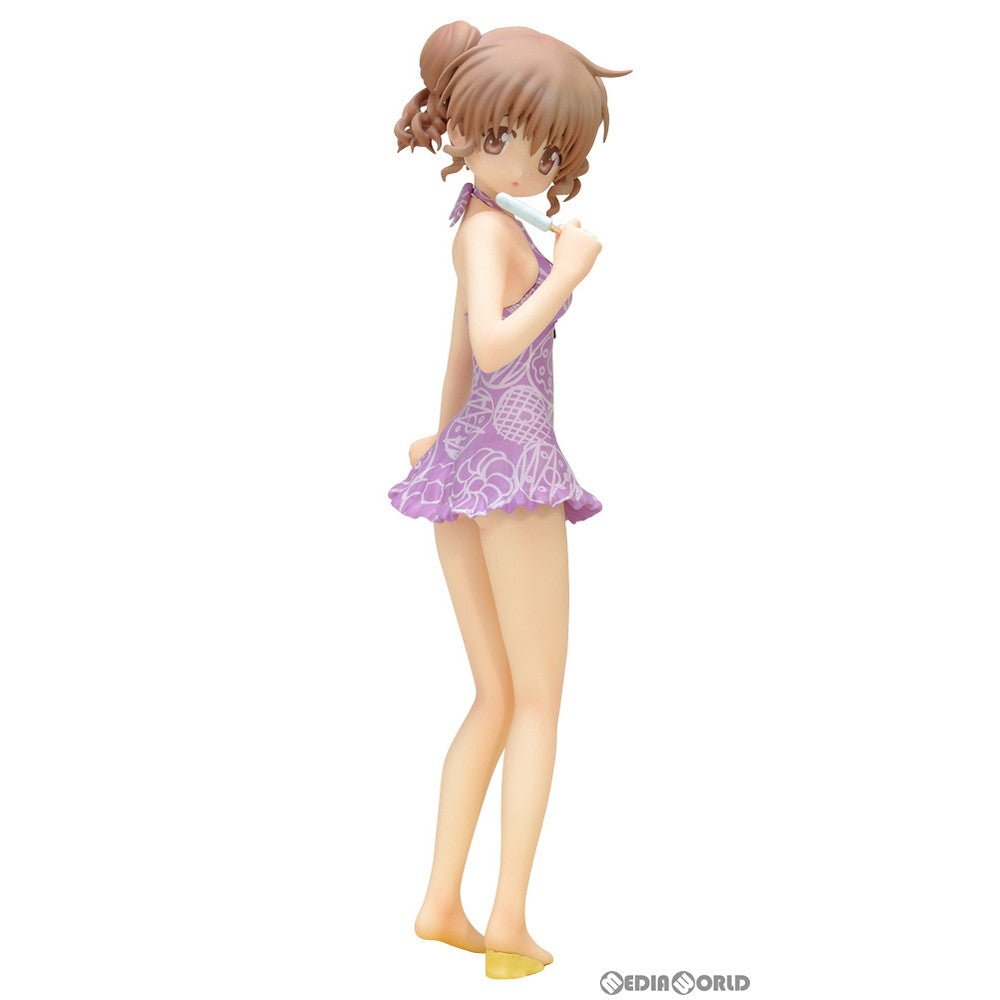 【中古即納】[FIG] BEACH QUEENS(ビーチクイーンズ) ヒロ ひだまりスケッチ×ハニカム 1/10 完成品 フィギュア(NF-243) ウェーブ(WAVE)(20131120)