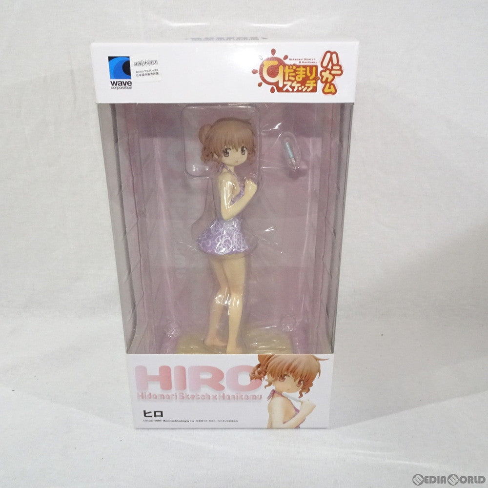 【中古即納】[FIG] BEACH QUEENS(ビーチクイーンズ) ヒロ ひだまりスケッチ×ハニカム 1/10 完成品 フィギュア(NF-243) ウェーブ(WAVE)(20131120)