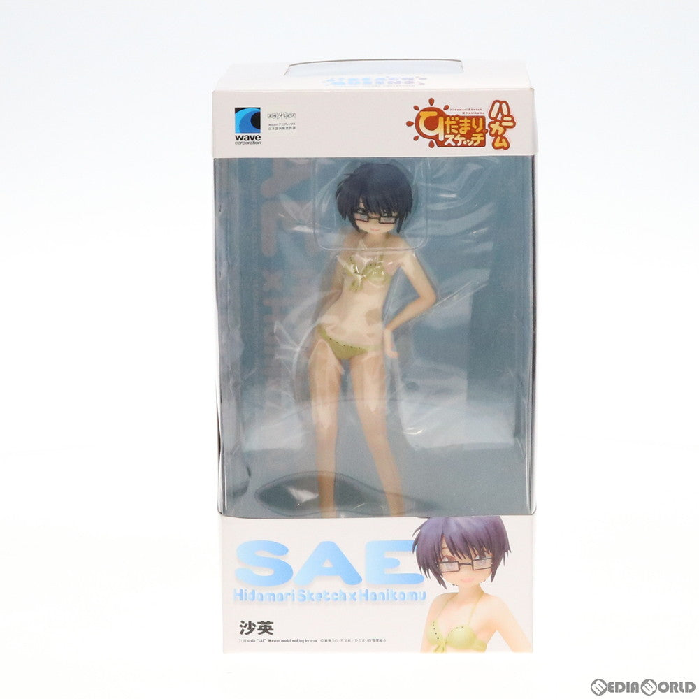 【中古即納】[FIG] BEACH QUEENS(ビーチクイーンズ) 沙英(さえ) ひだまりスケッチ×ハニカム 1/10 完成品 フィギュア(NF-244) ウェーブ(WAVE)(20131120)