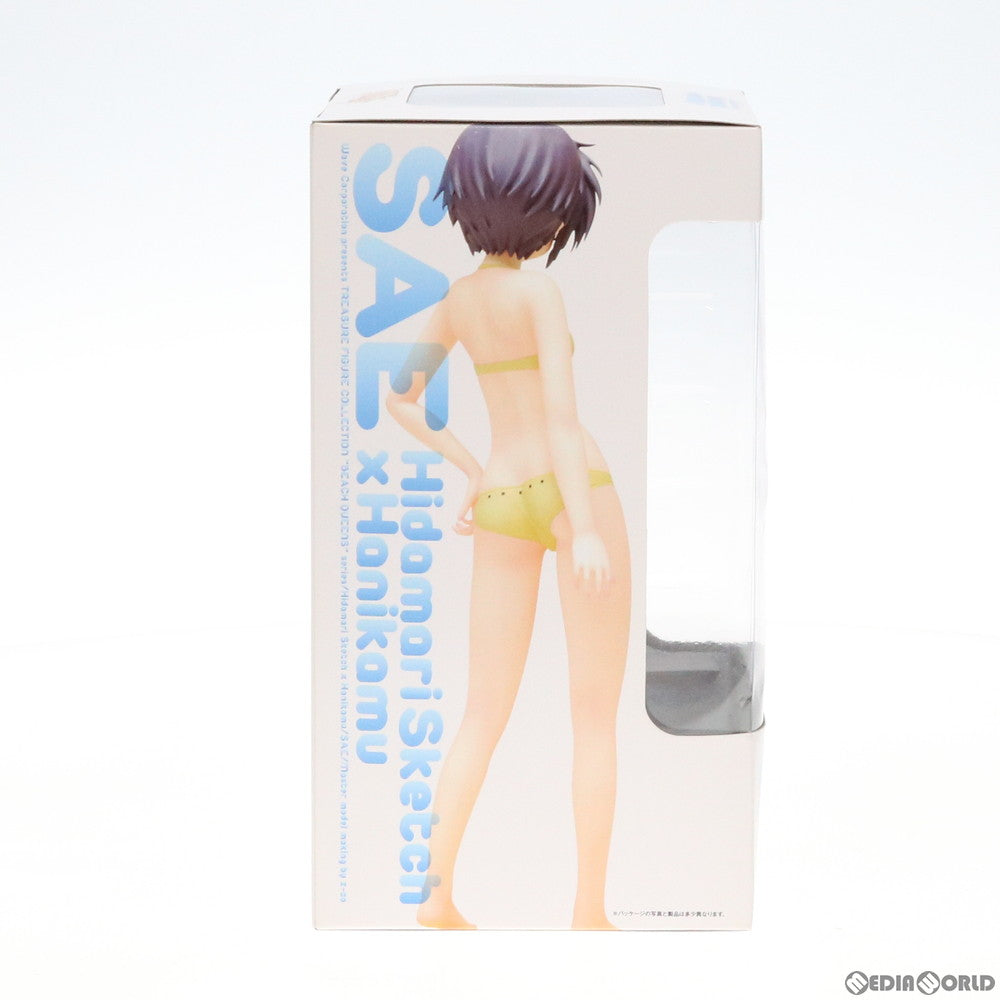 【中古即納】[FIG] BEACH QUEENS(ビーチクイーンズ) 沙英(さえ) ひだまりスケッチ×ハニカム 1/10 完成品 フィギュア(NF-244) ウェーブ(WAVE)(20131120)