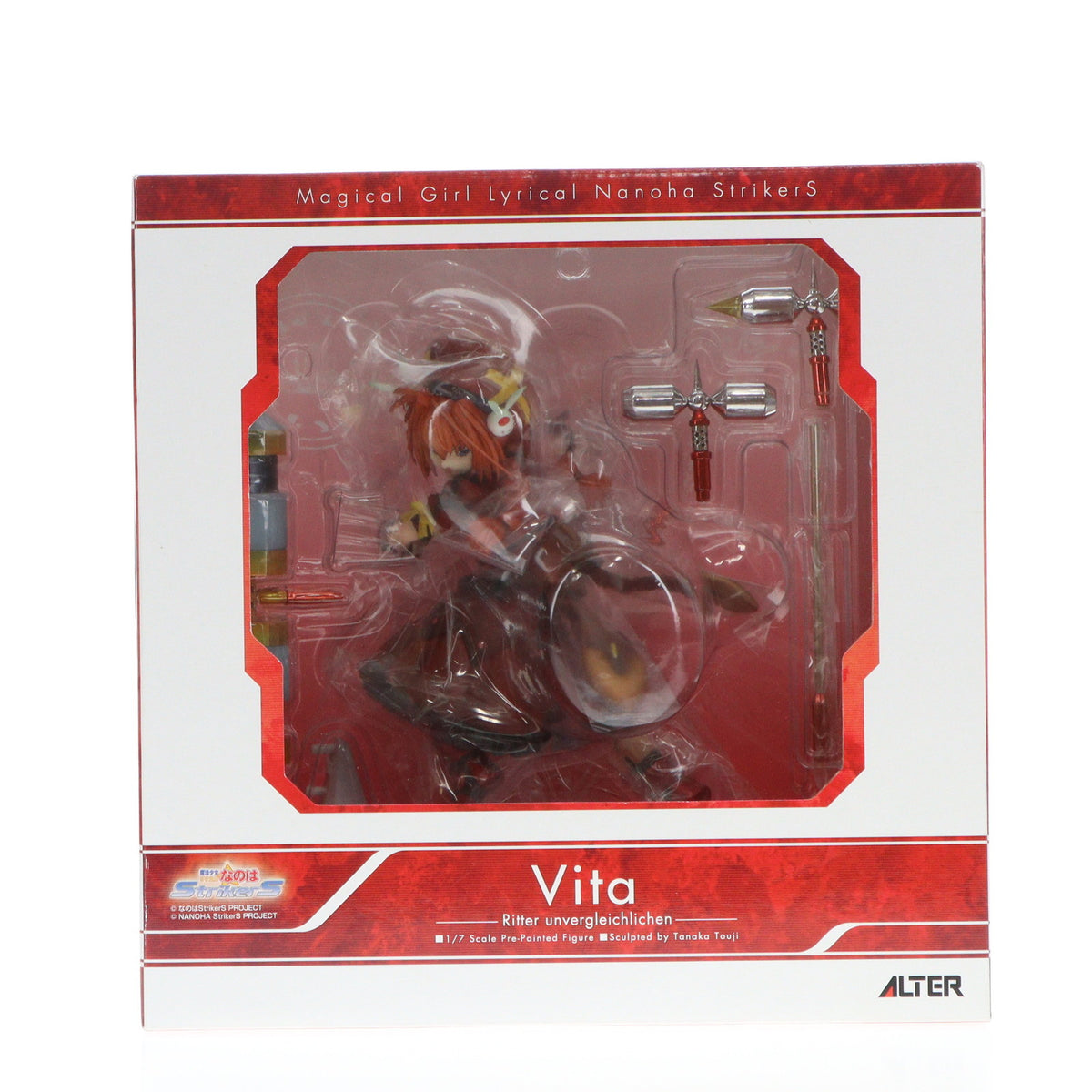 【中古即納】[FIG] ヴィータ 魔法少女リリカルなのはStrikerS(ストライカーズ) 1/7 完成品 フィギュア アルター(20090917)