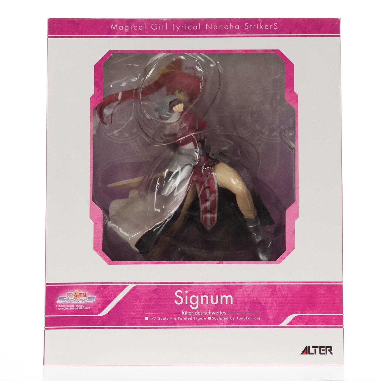 【中古即納】[FIG] シグナム(Signum) 魔法少女リリカルなのはStrikerS 1/7 完成品 フィギュア アルター(20090131)