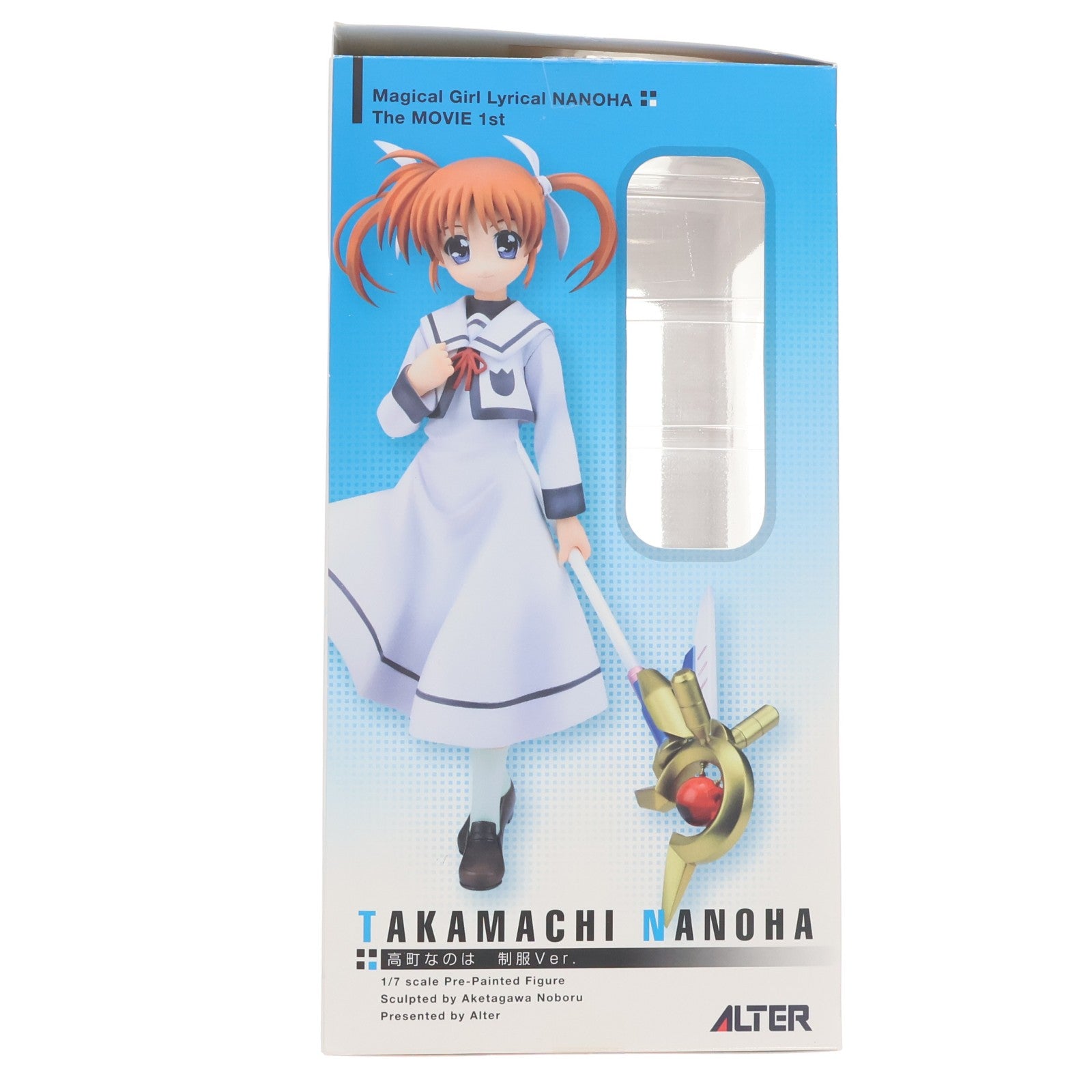 【中古即納】[FIG] 高町なのは(たかまちなのは) 制服Ver. 魔法少女リリカルなのは The MOVIE 1st 1/7 完成品 フィギュア アルター(20110810)