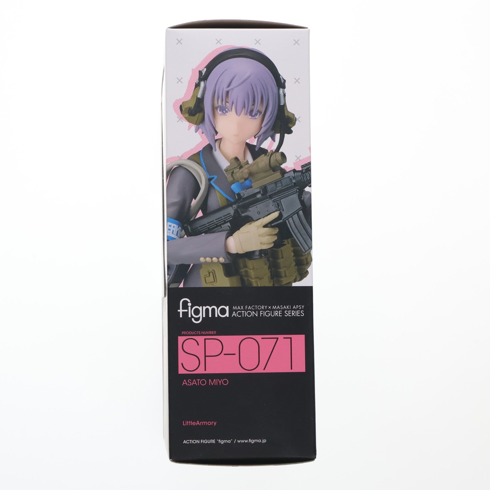 【新品即納】[FIG] (再販) figma(フィグマ) SP-071 朝戸未世(あさとみよ) LittleArmory(リトルアーモリー) 完成品 可動フィギュア トミーテック(20190131)