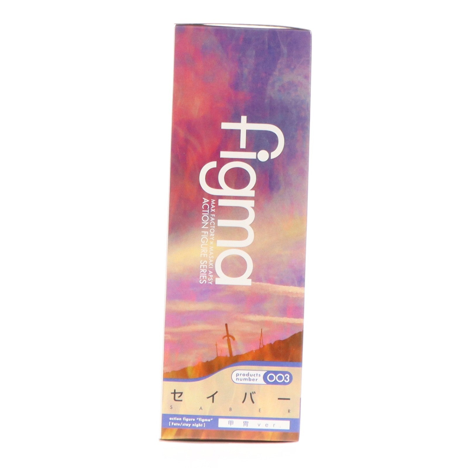 【中古即納】[FIG] figma(フィグマ) 003 セイバー 甲冑ver. Fate/stay night 完成品 可動フィギュア マックスファクトリー(20080430)
