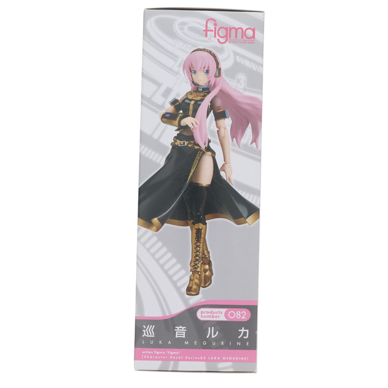 【中古即納】[FIG] figma(フィグマ) 082 巡音ルカ(めぐりねるか) キャラクター・ボーカル・シリーズ03 巡音ルカ 完成品 可動フィギュア マックスファクトリー(20101117)