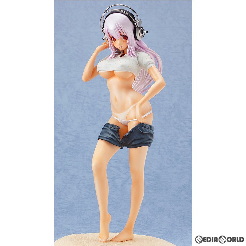 【中古即納】[FIG] SUPER SONICO(すーぱーそに子) 常夏日焼けver. 1/6 完成品 フィギュア WING(ウイング)(20130118)