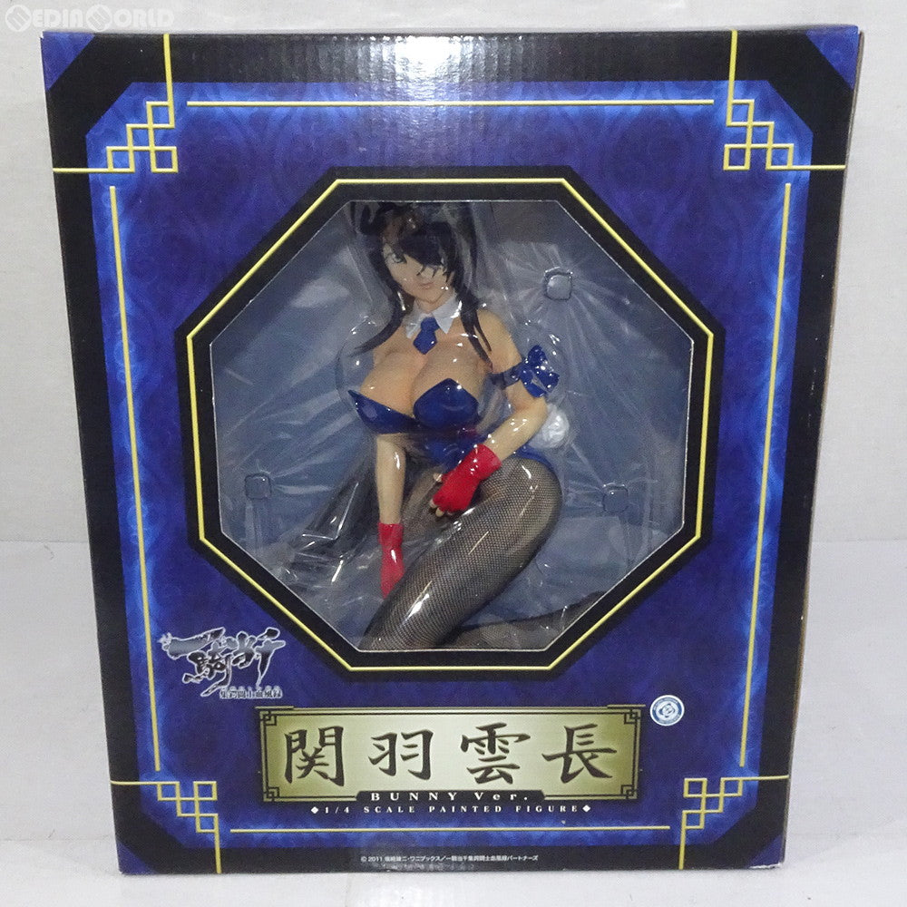【中古即納】[FIG] 関羽雲長(かんううんちょう) バニーVer. 一騎当千 集鍔闘士血風録 1/4 完成品フィギュア FREEing(フリーイング)(20120503)