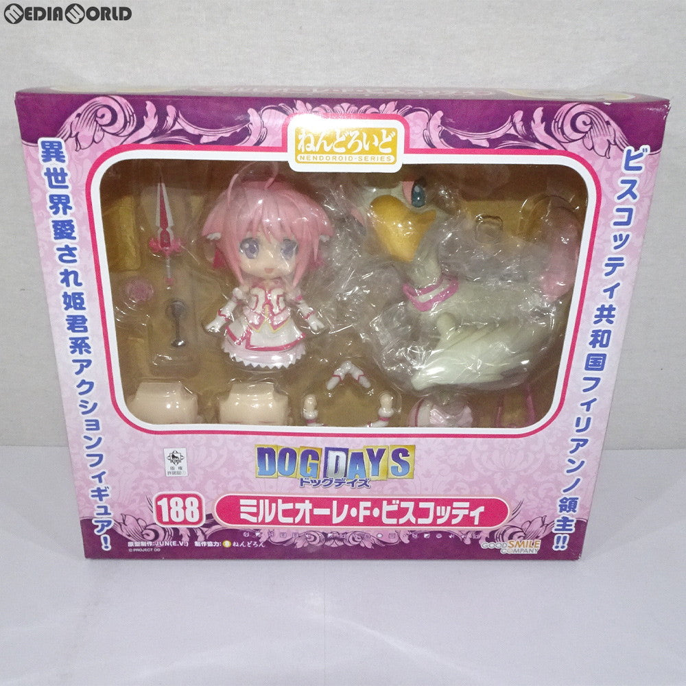 【中古即納】[FIG] ねんどろいど 188 ミルヒオーレ・F・ビスコッティ DOG DAYS(ドッグデイズ) 完成品 可動フィギュア グッドスマイルカンパニー(20120331)