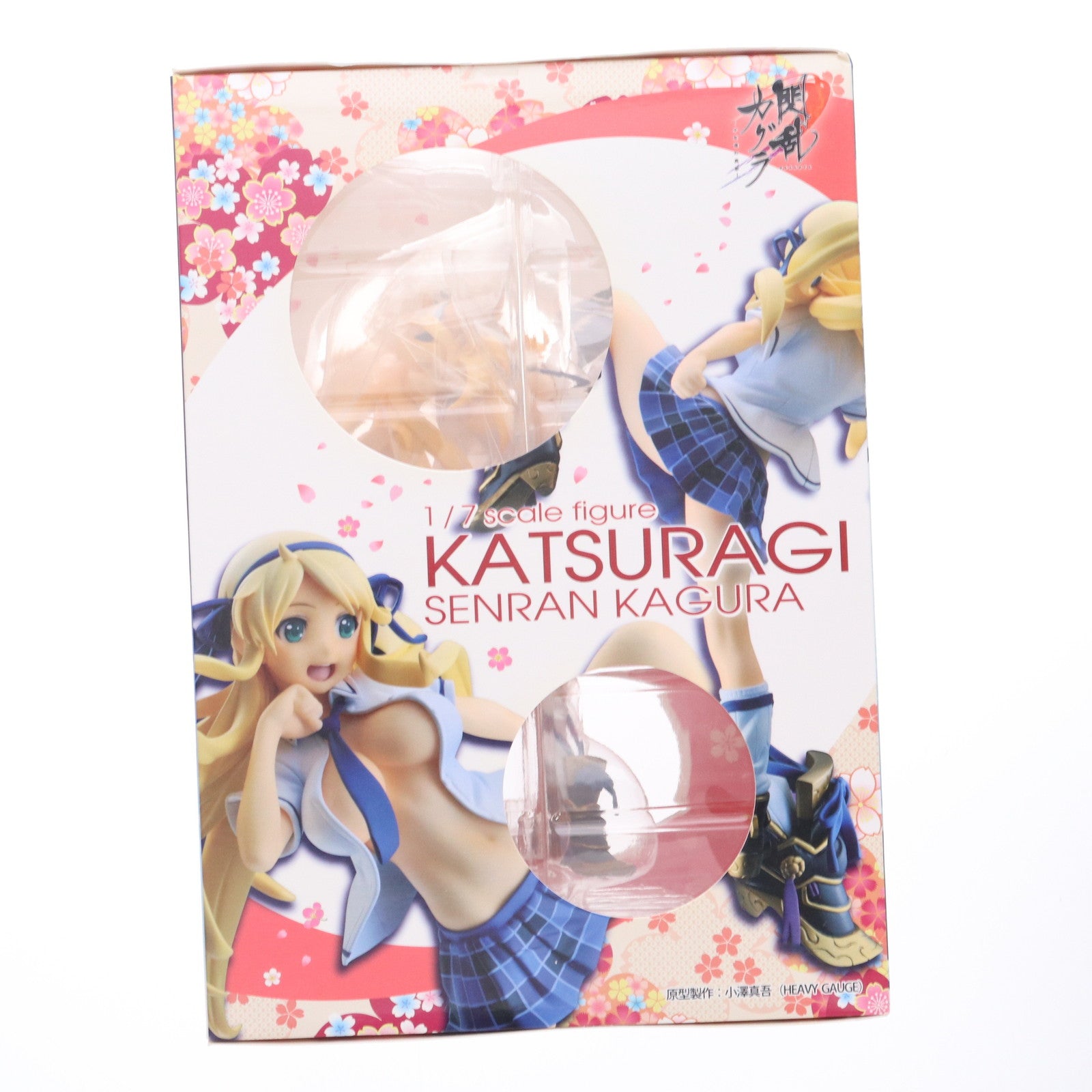 【中古即納】[箱難あり][FIG] 葛城(かつらぎ) 閃乱カグラ -少女達の真影- 1/7 完成品 フィギュア あみあみZERO(20150425)