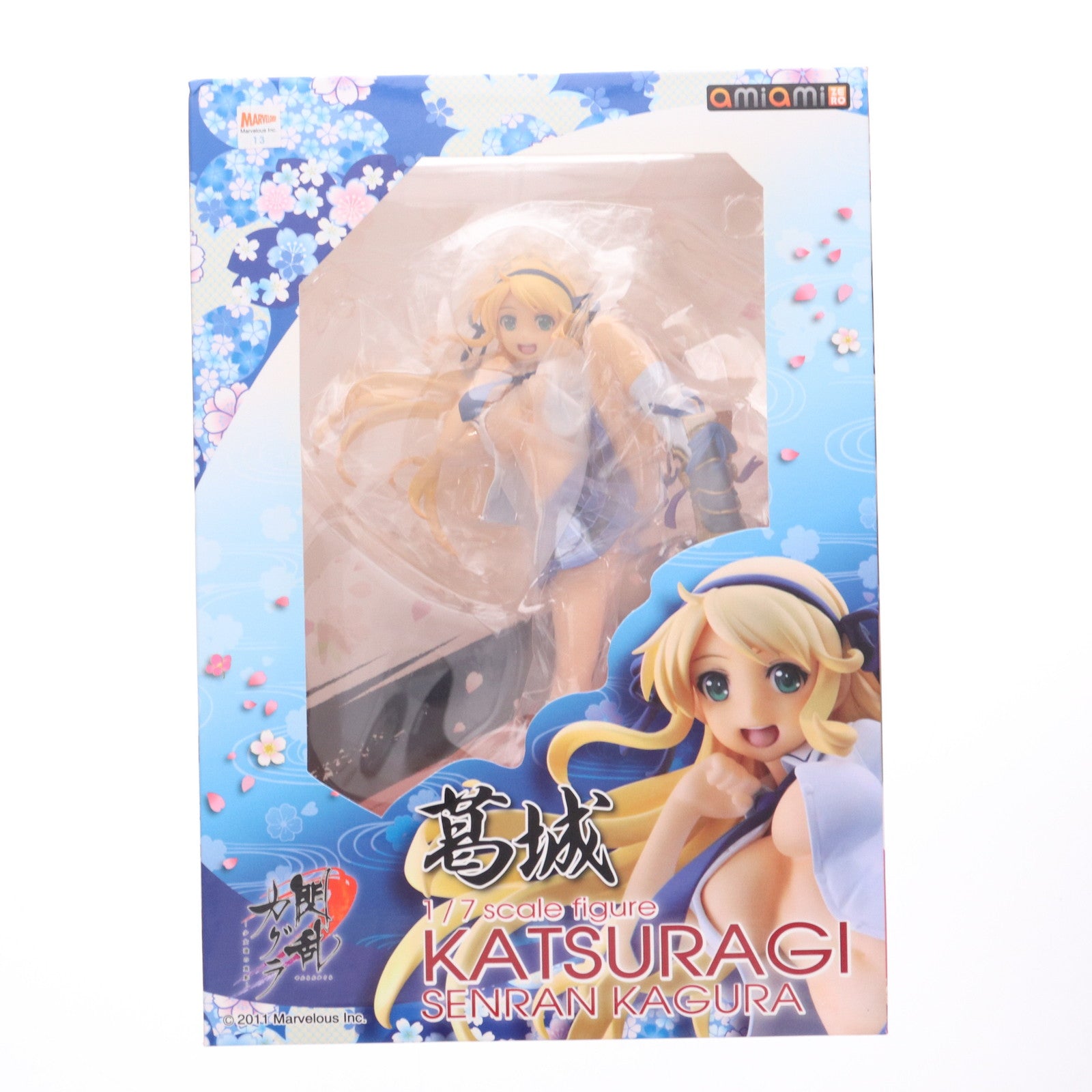 【中古即納】[箱難あり][FIG] 葛城(かつらぎ) 閃乱カグラ -少女達の真影- 1/7 完成品 フィギュア あみあみZERO(20150425)