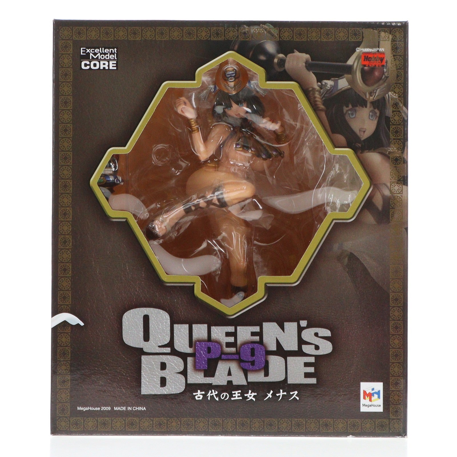 【中古即納】[FIG] エクセレントモデル CORE 古代の女王 メナス クイーンズブレイドP-9 1/8 完成品 フィギュア メガハウス(20090417)
