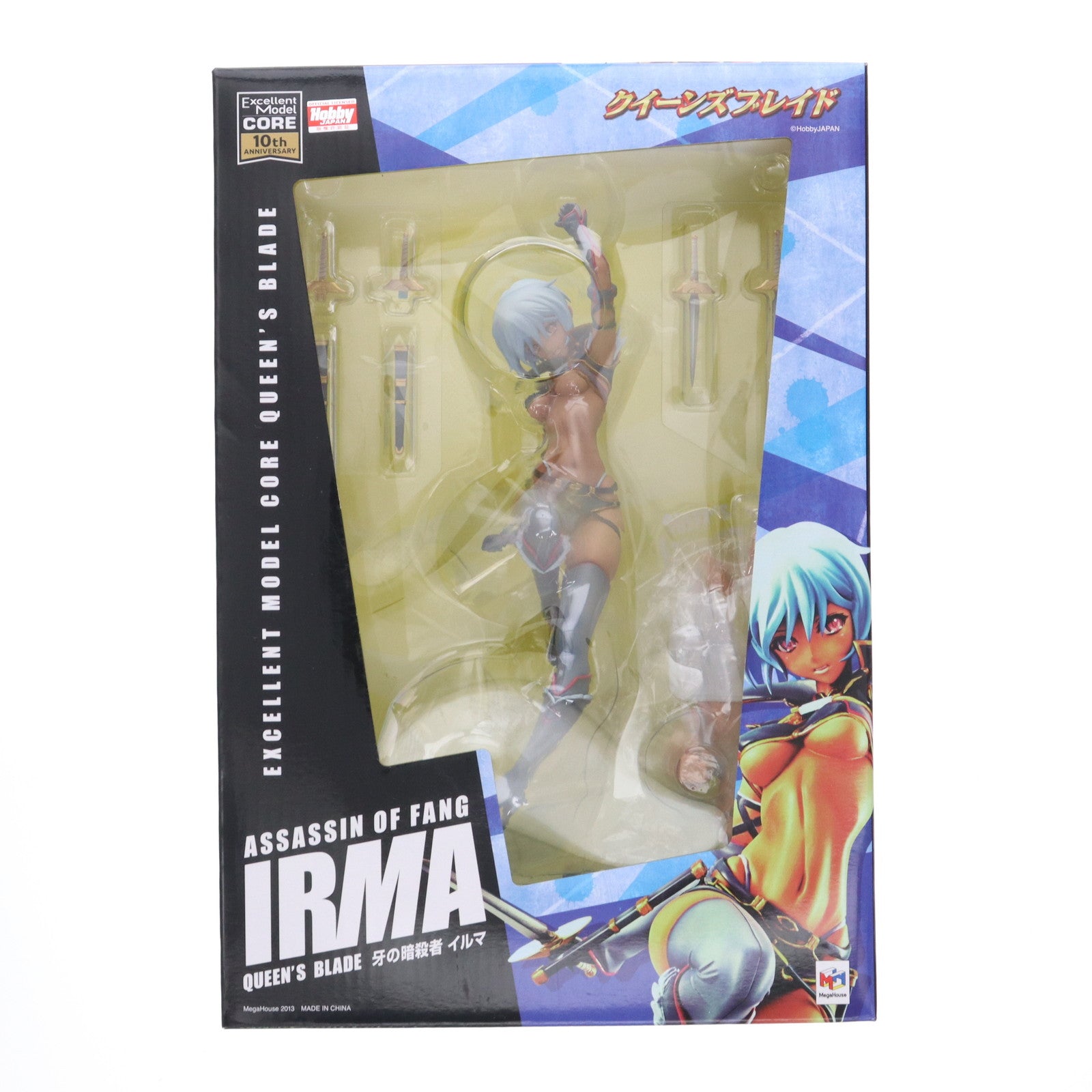 【中古即納】[FIG]エクセレントモデルCORE 牙の暗殺者イルマ クイーンズブレイド P-11 1/8 完成品 フィギュア メガハウス(20130731)