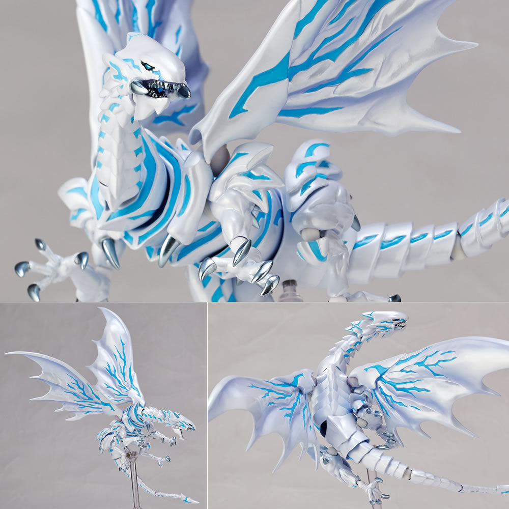 【中古即納】[FIG] Vulcanlog(ヴァルカン-ログ) 013 遊☆戯☆王リボ ブルーアイズ・オルタナティブ・ホワイト・ドラゴン 青眼の亜白龍 劇場版 遊☆戯☆王 THE DARK SIDE OF DIMENSIONS 完成品 フィギュア ユニオンクリエイティブ(20160729)