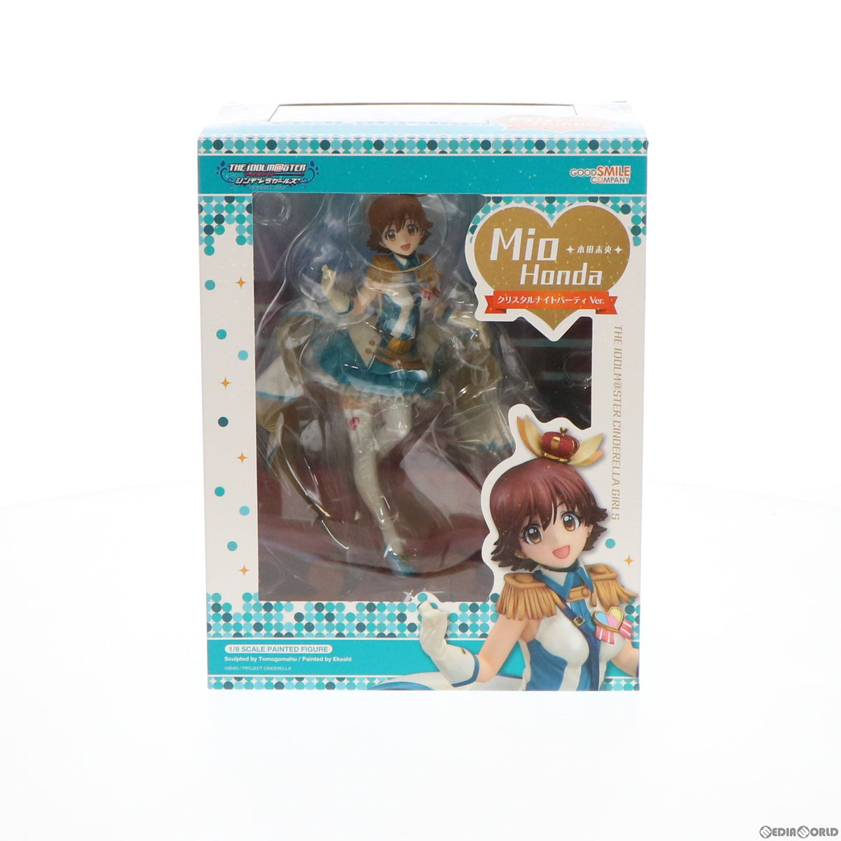 【中古即納】[FIG] 本田未央(ほんだみお) クリスタルナイトパーティVer. アイドルマスター シンデレラガールズ 1/8 完成品 フィギュア グッドスマイルカンパニー(20170331)