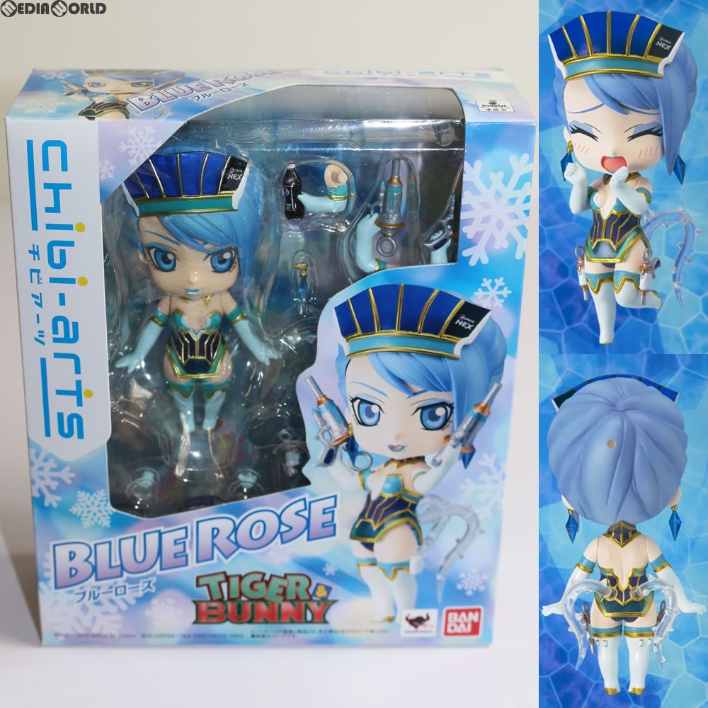 【中古即納】[FIG] chibi-arts(チビアーツ) ブルーローズ TIGER & BUNNY(タイガー&バニー) 完成品 可動フィギュア バンダイ(20120128)