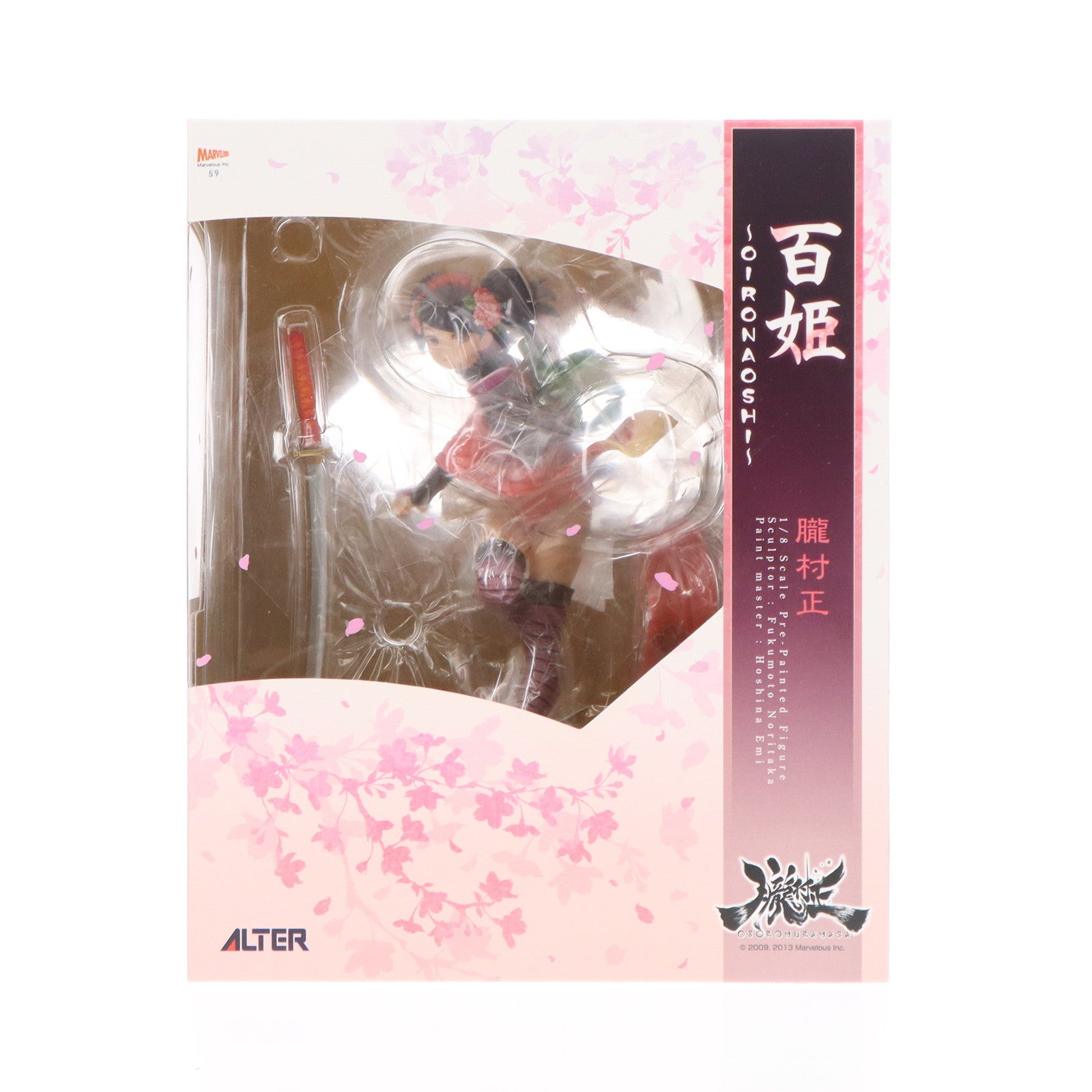 【中古即納】[FIG] 百姫(ももひめ) ～OIRONAOSHI～ 朧村正(おぼろむらまさ) 1/8 完成品 フィギュア アルター(20170312)
