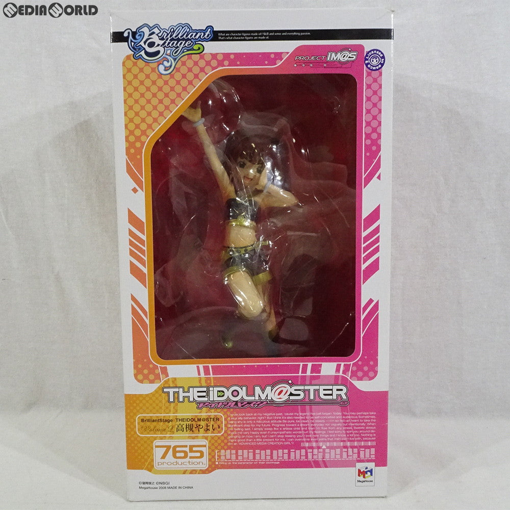 【中古即納】[FIG] ブリリアントステージ 高槻やよい(たかつきやよい) アイドルマスター(THE IDOLM@STER) 1/7 完成品 フィギュア メガハウス(20081228)