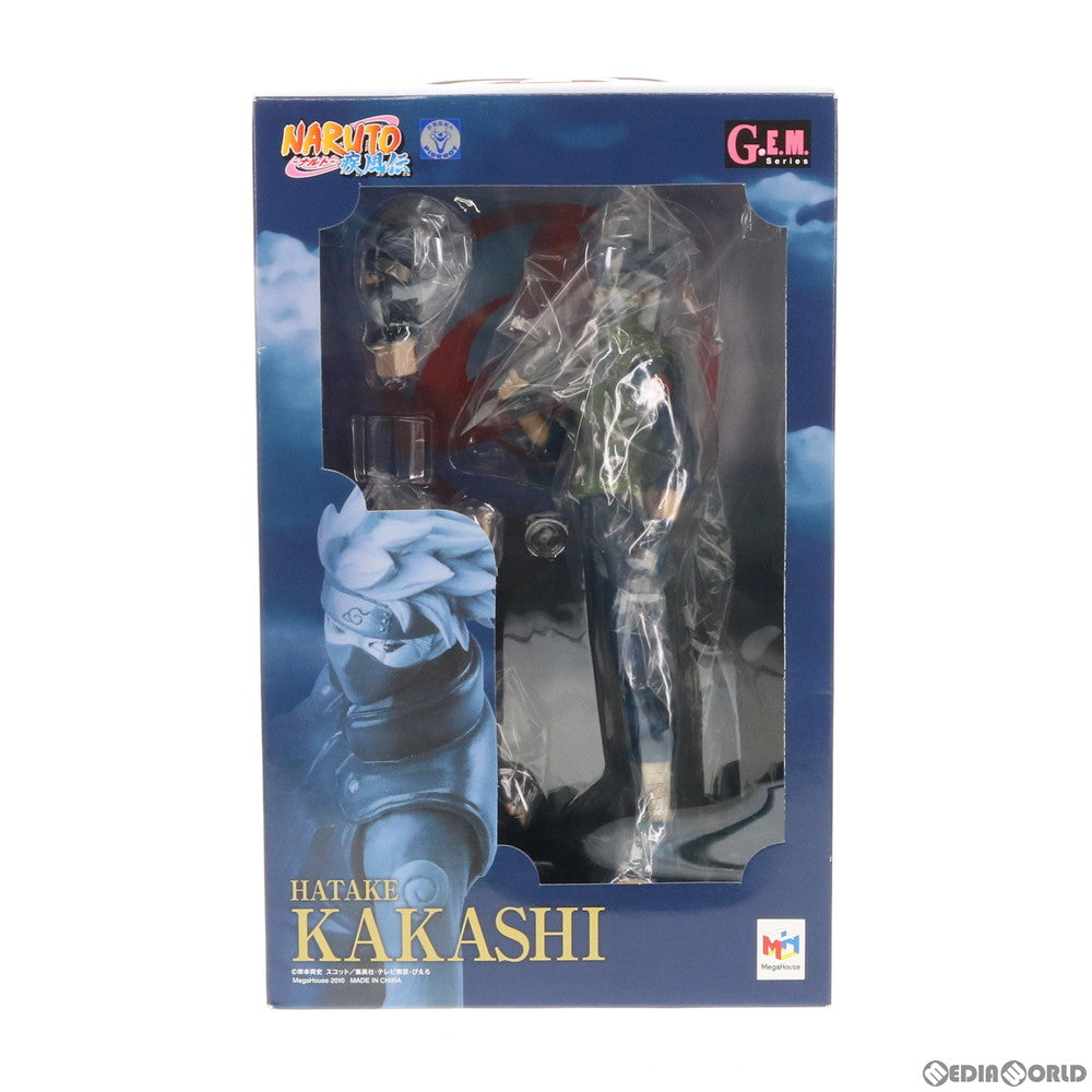 【中古即納】[FIG] G.E.M.シリーズ はたけカカシ NARUTO-ナルト- 疾風伝 1/8 完成品 フィギュア メガハウス(20101201)