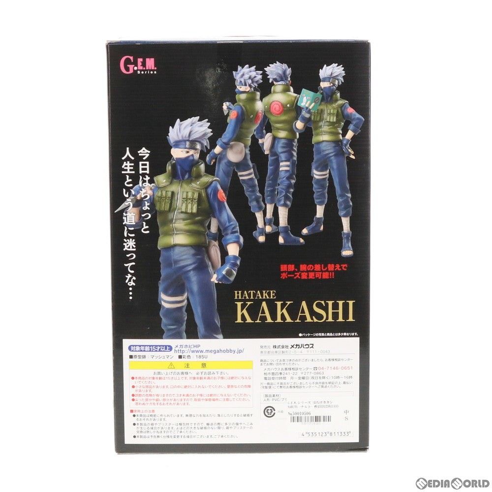 【中古即納】[FIG] G.E.M.シリーズ はたけカカシ NARUTO-ナルト- 疾風伝 1/8 完成品 フィギュア メガハウス(20101201)