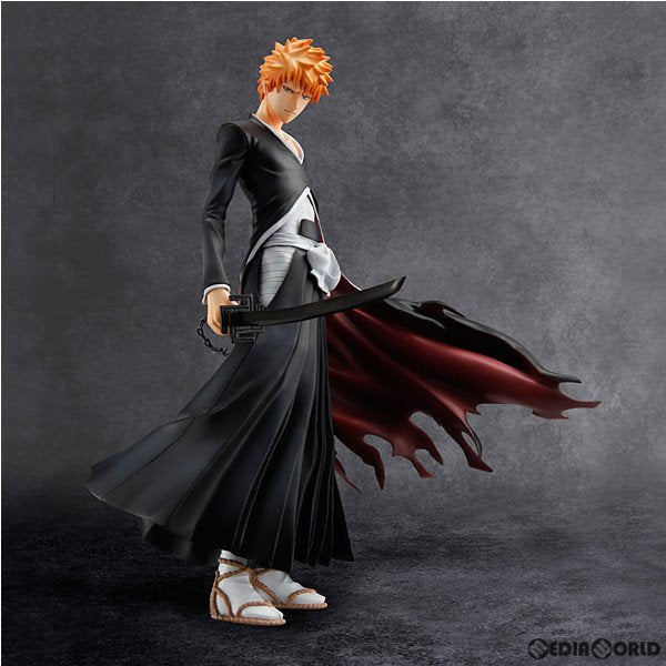 【中古即納】[FIG] G.E.M.シリーズ 黒崎一護(くろさきいちご) BLEACH(ブリーチ) 1/8 完成品 フィギュア メガハウス(20110914)