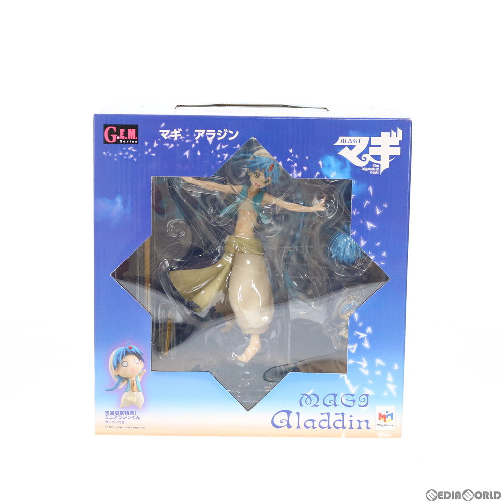 【中古即納】[FIG] 初回生産限定特典付属(ミニアラジンくん) G.E.M.シリーズ アラジン マギ 1/8 完成品 フィギュア メガハウス(20131219)