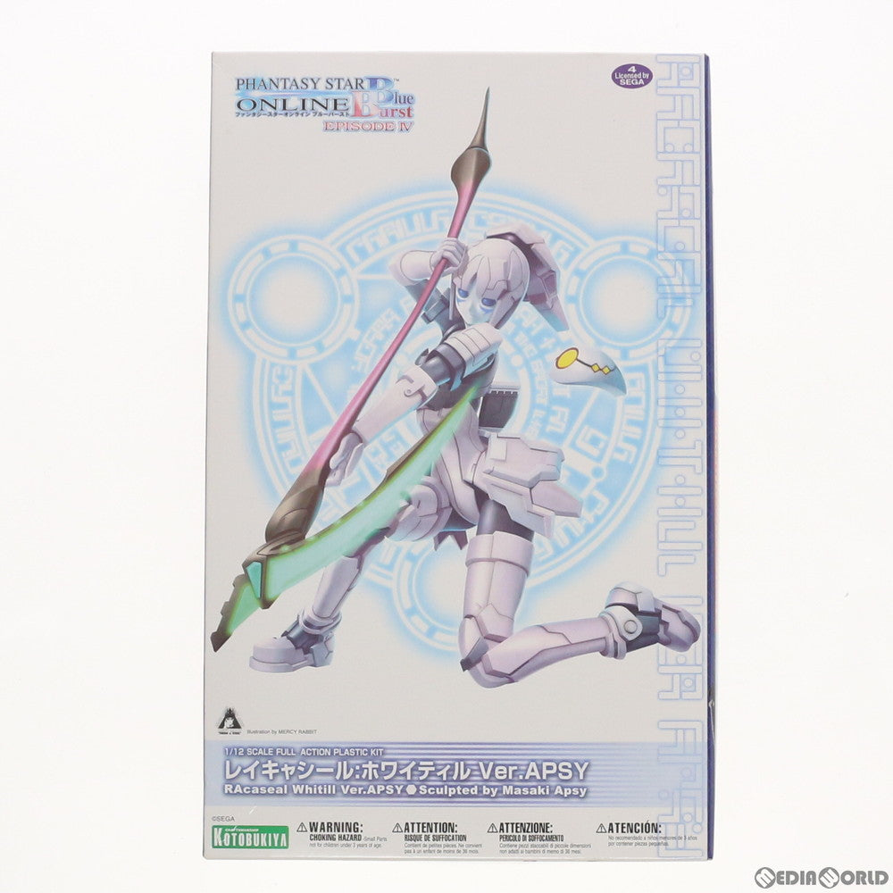【中古即納】[PTM] 1/12 レイキャシール:ホワイティル Ver.APSY ファンタシースターオンライン ブルーバースト プラモデル(KP214) コトブキヤ(20120129)