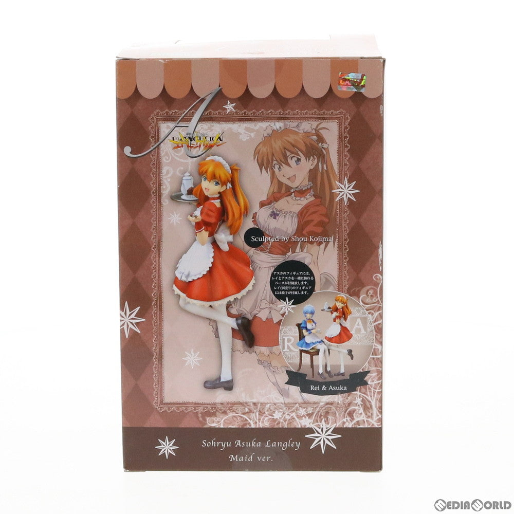 【中古即納】[FIG] 惣流・アスカ・ラングレー メイドVer.～ 新世紀エヴァンゲリオン 1/7 完成品 フィギュア(PP301) コトブキヤ(20090627)