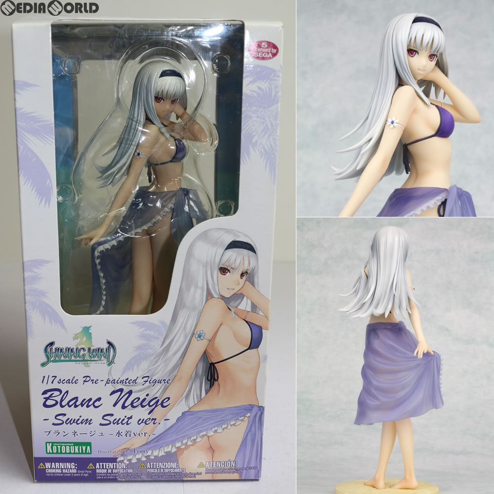 【中古即納】[FIG] ブランネージュ -水着ver.- シャイニング・ウィンド 1/7 完成品 フィギュア(PP445) コトブキヤ(20110809)