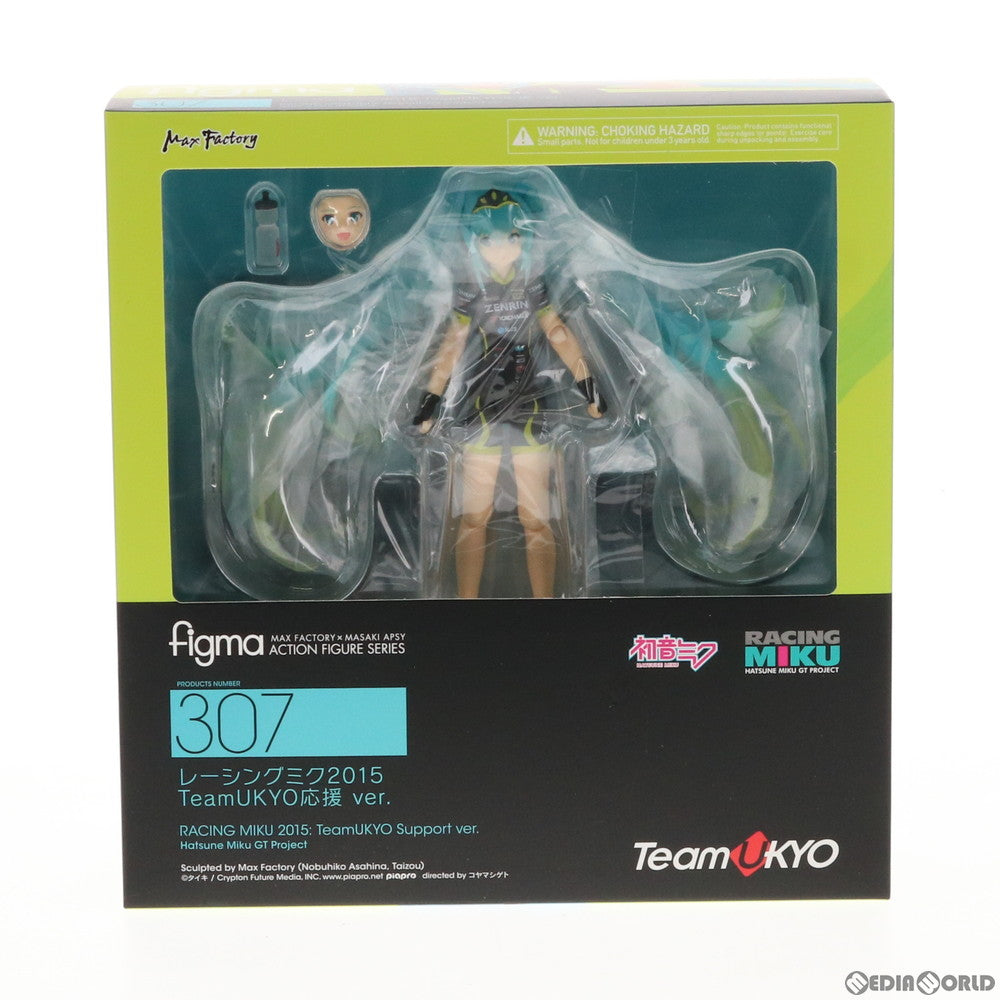 【中古即納】[FIG] figma(フィグマ) 307 レーシングミク2015 TeamUKYO応援 ver. 初音ミクGTプロジェクト 完成品 可動フィギュア マックスファクトリー(20170120)