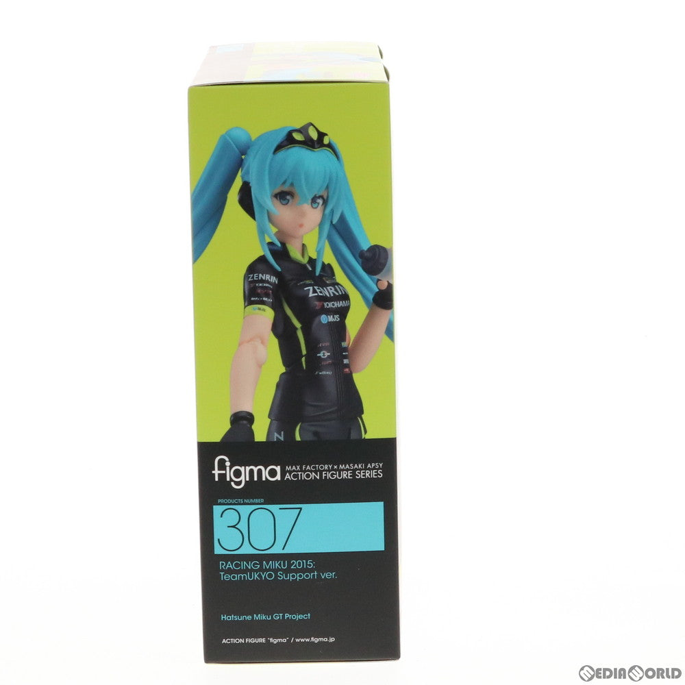 【中古即納】[FIG] figma(フィグマ) 307 レーシングミク2015 TeamUKYO応援 ver. 初音ミクGTプロジェクト 完成品 可動フィギュア マックスファクトリー(20170120)
