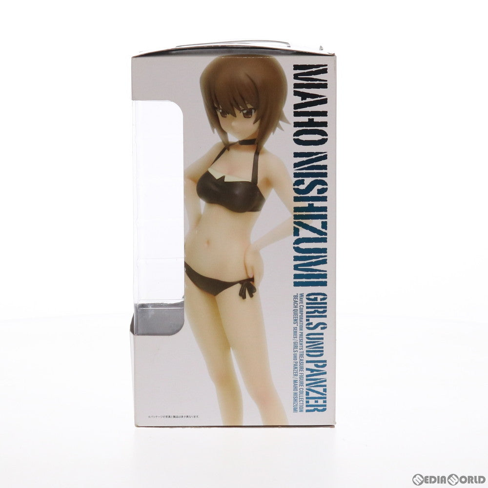 【中古即納】[FIG] (再販) BEACH QUEENS(ビーチクイーンズ) 西住まほ ガールズ&パンツァー 1/10 完成品 フィギュア(NF-415) ウェーブ(WAVE)(20161223)