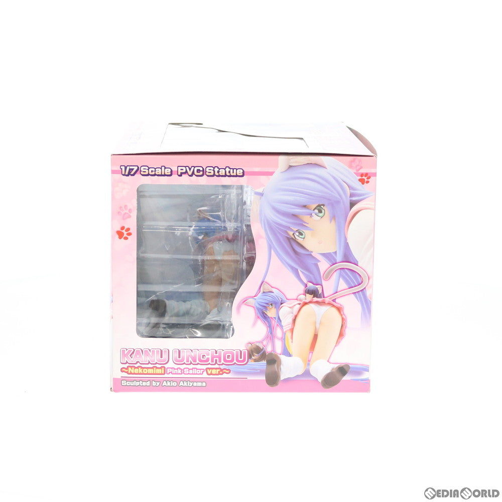 【中古即納】[FIG] 関羽雲長(かんううんちょう) ～ネコミミピンクセーラーver.～ 一騎当千 1/7 完成品 フィギュア グリフォンエンタープライズ(20090131)