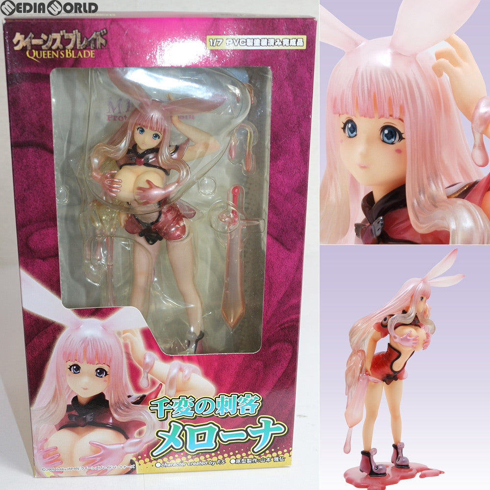 【中古即納】[FIG] 千変の刺客 メローナ アニメ版クイーンズブレイド 1/7 完成品 フィギュア グリフォンエンタープライズ(20121201)