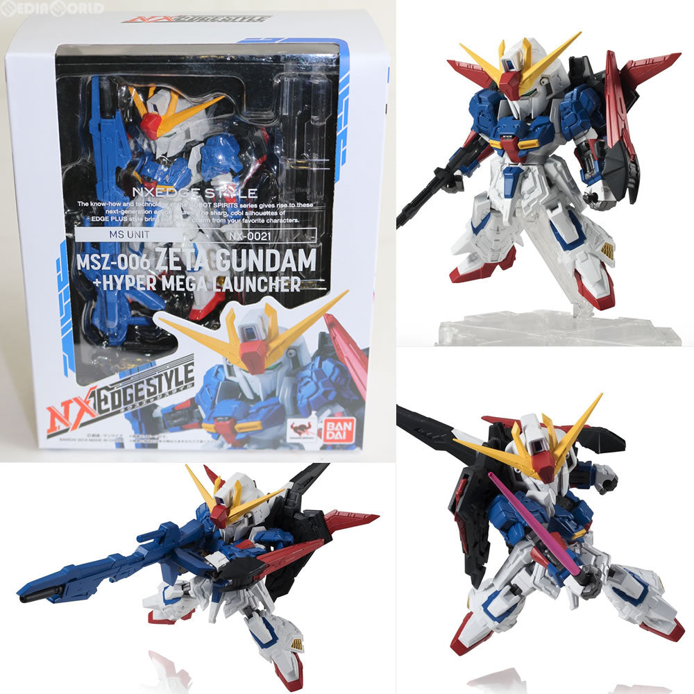 【中古即納】[FIG] ネクスエッジスタイル(MS UNIT) Zガンダム+ハイパー・メガ・ランチャー 機動戦士Zガンダム 完成品 可動フィギュア バンダイ(20161216)