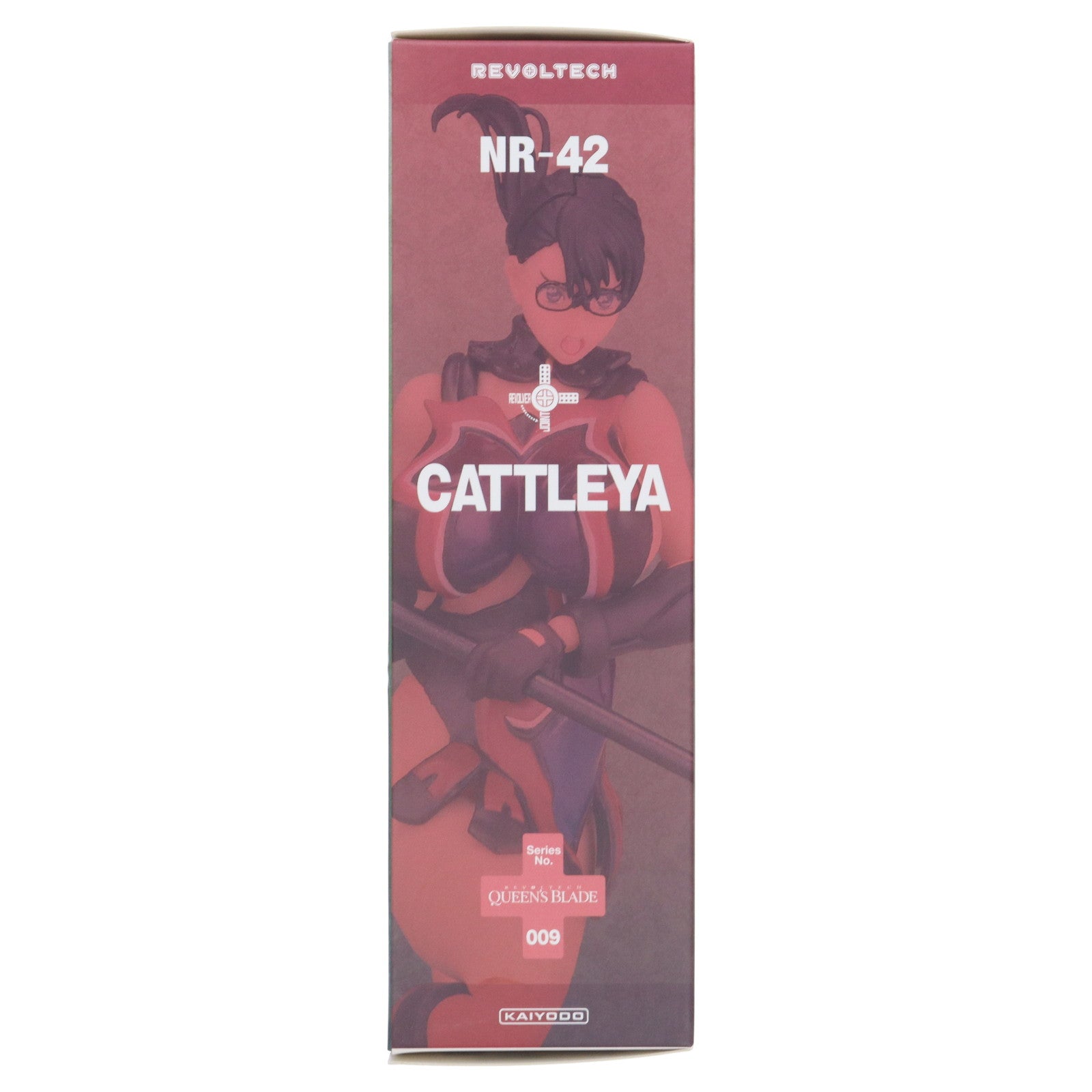 【中古即納】[FIG] リボルテッククイーンズブレイド No.009 武器屋カトレア クイーンズブレイド 1/12 完成品 フィギュア 海洋堂