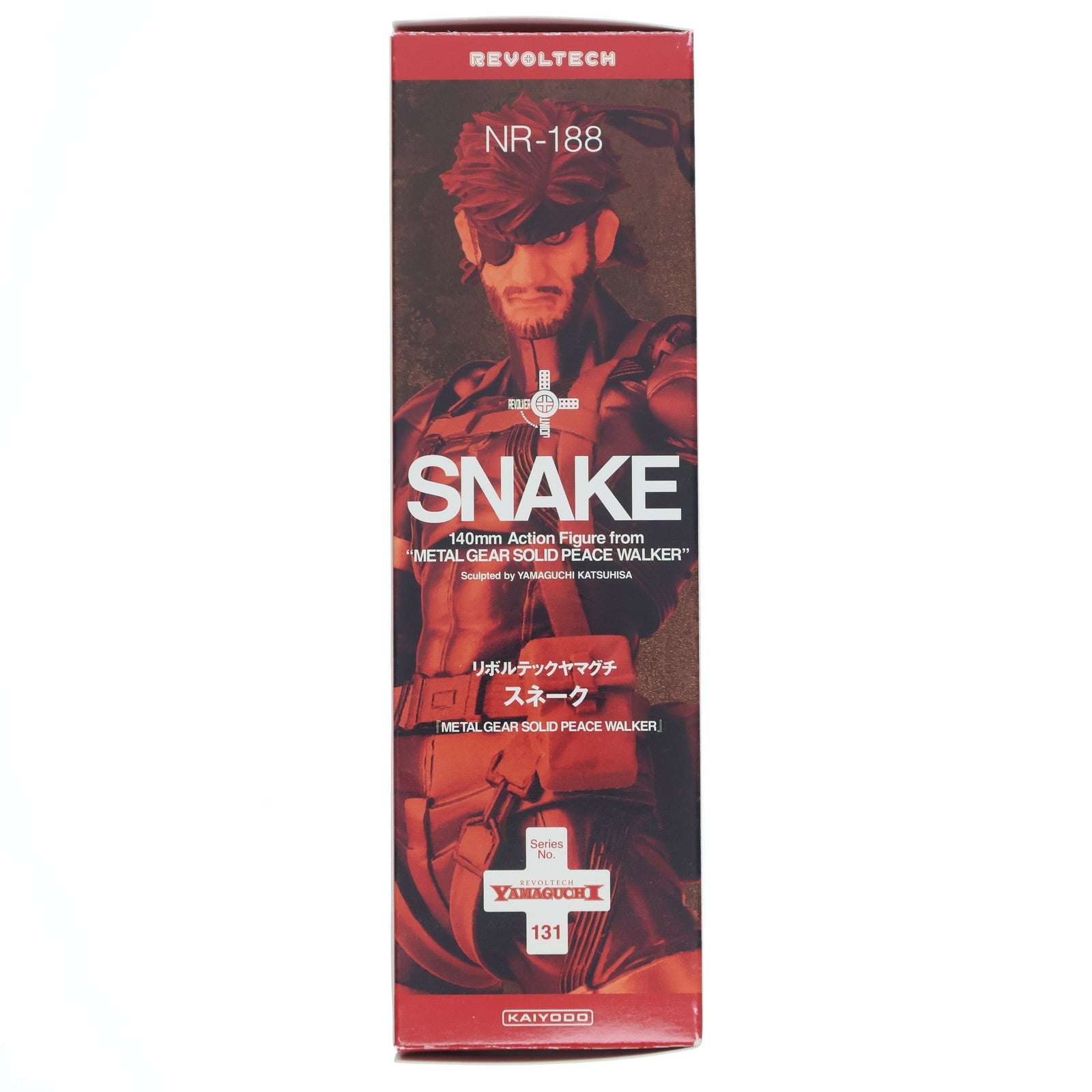 【中古即納】[FIG] リボルテックヤマグチ No.131 スネーク METAL GEAR SOLID PEACE WALKER(メタルギアソリッドピースウォーカー) 完成品 フィギュア 海洋堂(20130415)