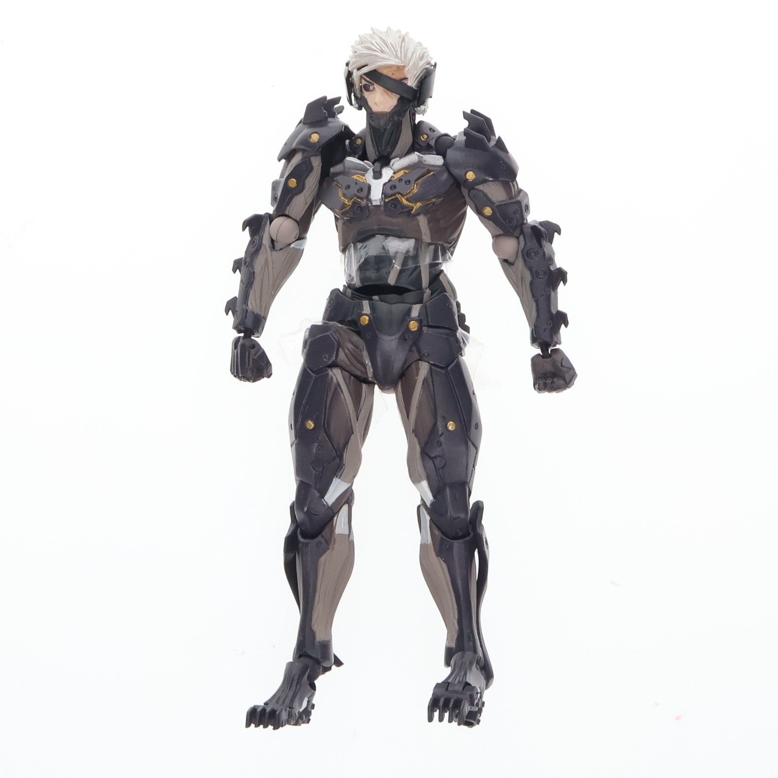 【中古即納】[FIG] (再販) リボルテックヤマグチ No.140 雷電 METAL GEAR RISING REVENGEANCE(メタルギアライジングリベンジェンス) フィギュア 海洋堂(20140731)
