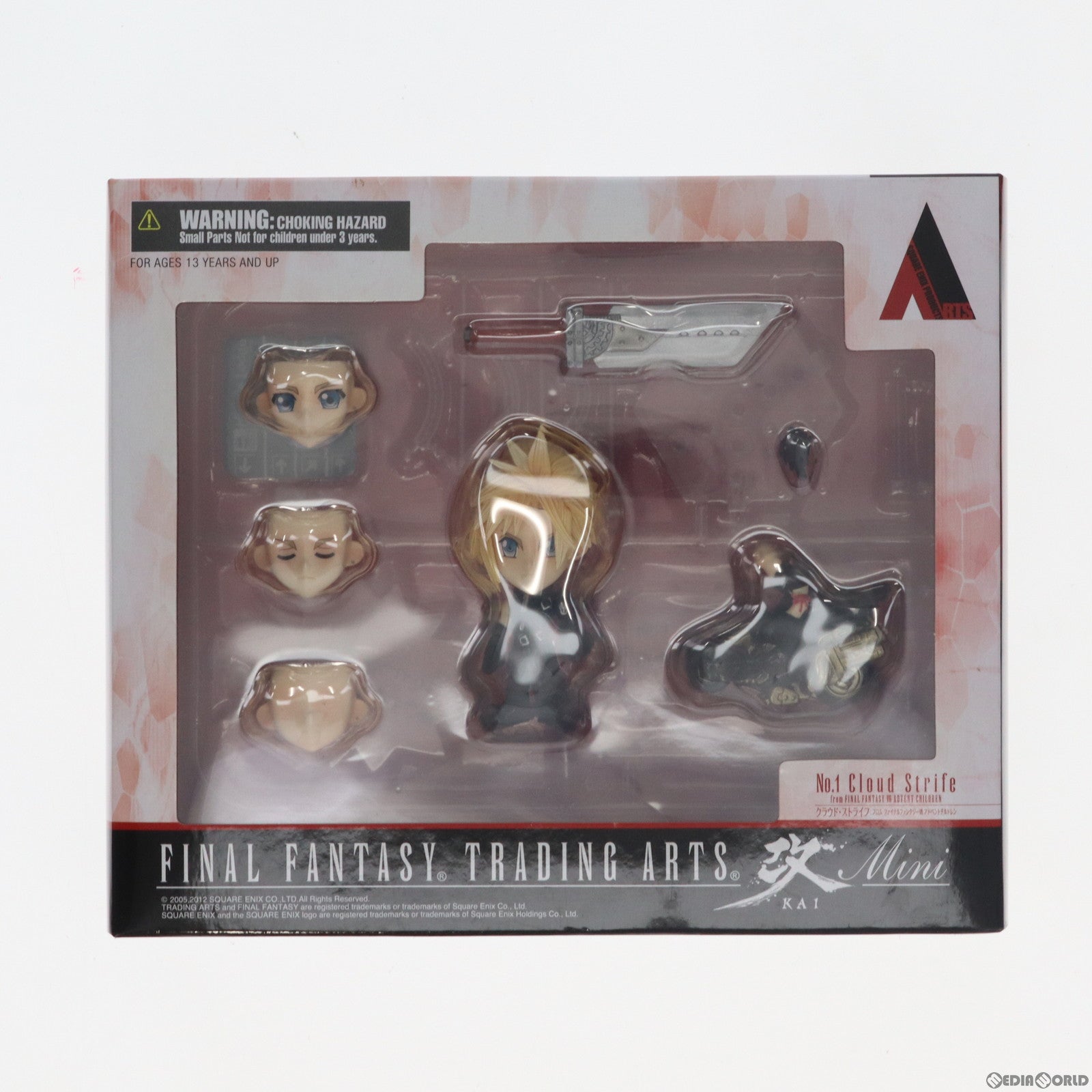 【中古即納】[FIG] TRADING ARTS改 mini(トレーディングアーツ改ミニ) クラウド FINAL FANTASY VII ADVENT CHILDREN(ファイナルファンタジー7 アドベントチルドレン) 完成品 フィギュア スクウェア・エニックス(20120706)