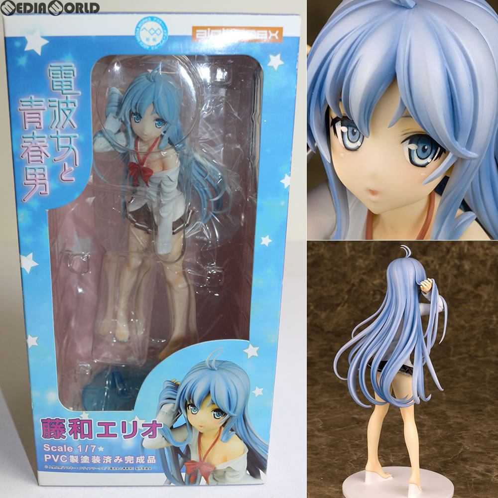 【中古即納】[FIG] 藤和エリオ(とうわえりお) 電波女と青春男 1/7 完成品 フィギュア アルファマックス(20120315)