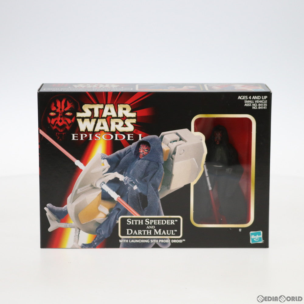 【中古即納】[FIG] スモールビークル with フィギュア シス スピーダー with ダース・モール STAR WARS(スター・ウォーズ) エピソード1/ファントム・メナス 完成品(C-029A) ハズブロ/トミー(19991231)