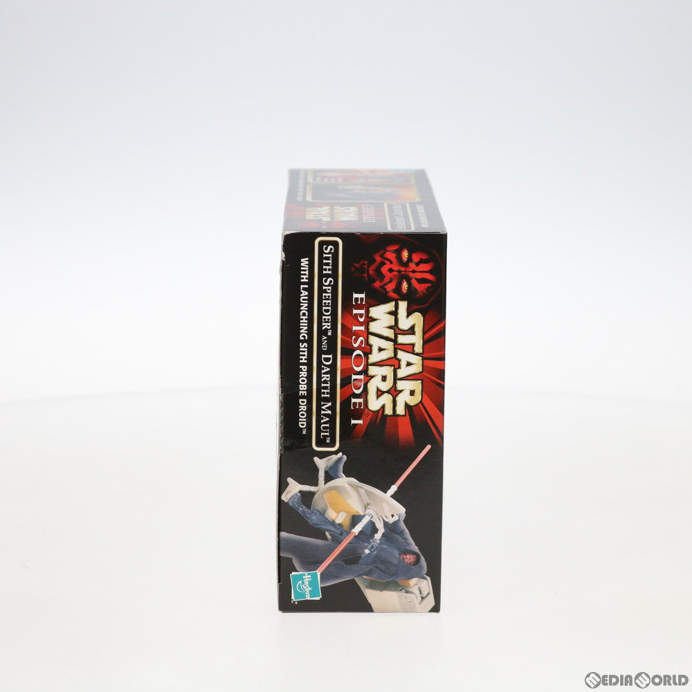 【中古即納】[FIG] スモールビークル with フィギュア シス スピーダー with ダース・モール STAR WARS(スター・ウォーズ) エピソード1/ファントム・メナス 完成品(C-029A) ハズブロ/トミー(19991231)
