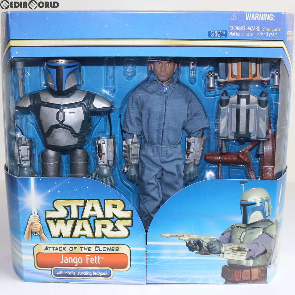 【中古即納】[FIG] ジャンゴ・フェット STAR WARS(スター・ウォーズ) エピソード2/クローンの攻撃 完成品 可動フィギュア ハズブロ/トミー(20021231)